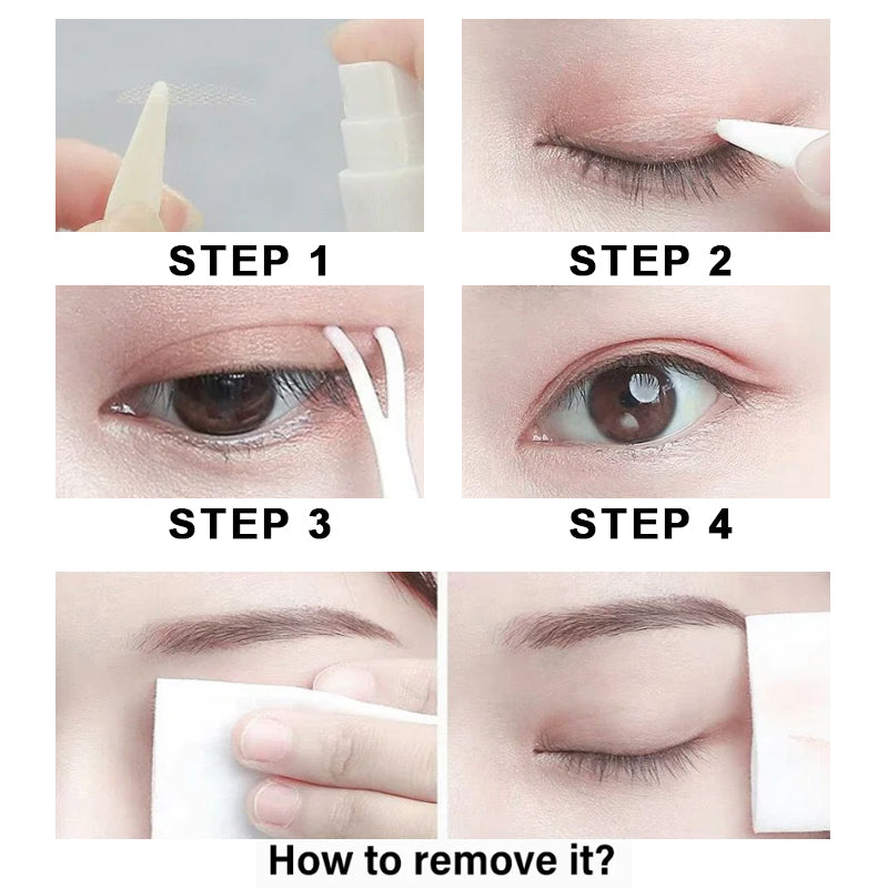 Pousbo® Invisible Self-Adhesive Eyelid Tape