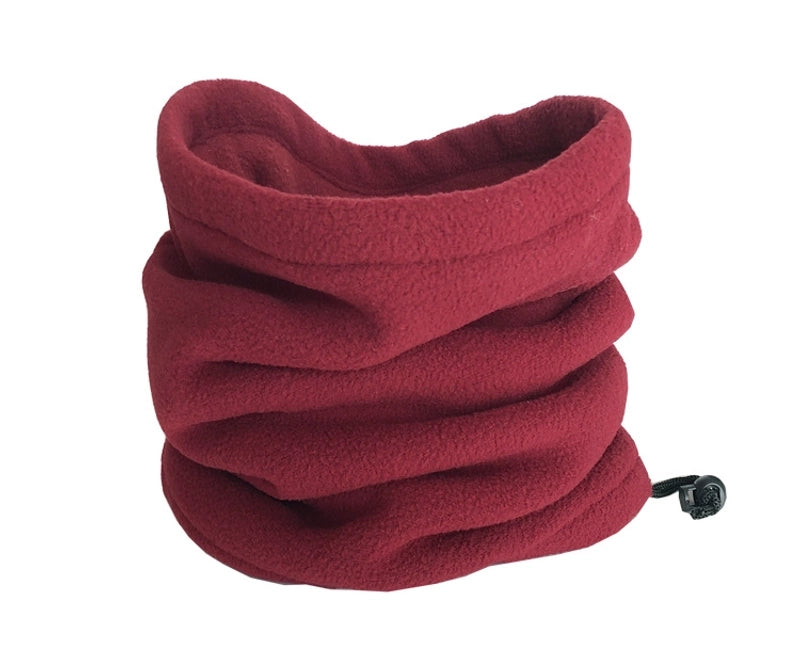 Autumn And Winter Warm Fleece Scarf Men's And Women's Outdoor Riding Mask Multifunctional Collar Fleece Scarf