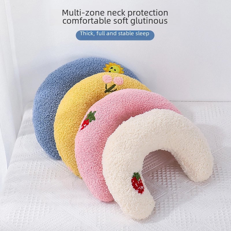 Pet Supplies Dog Cat U-shaped Pillow Deep Sleep Neck Protection For Small Cats Puppies Comfortable Soft Plush Material