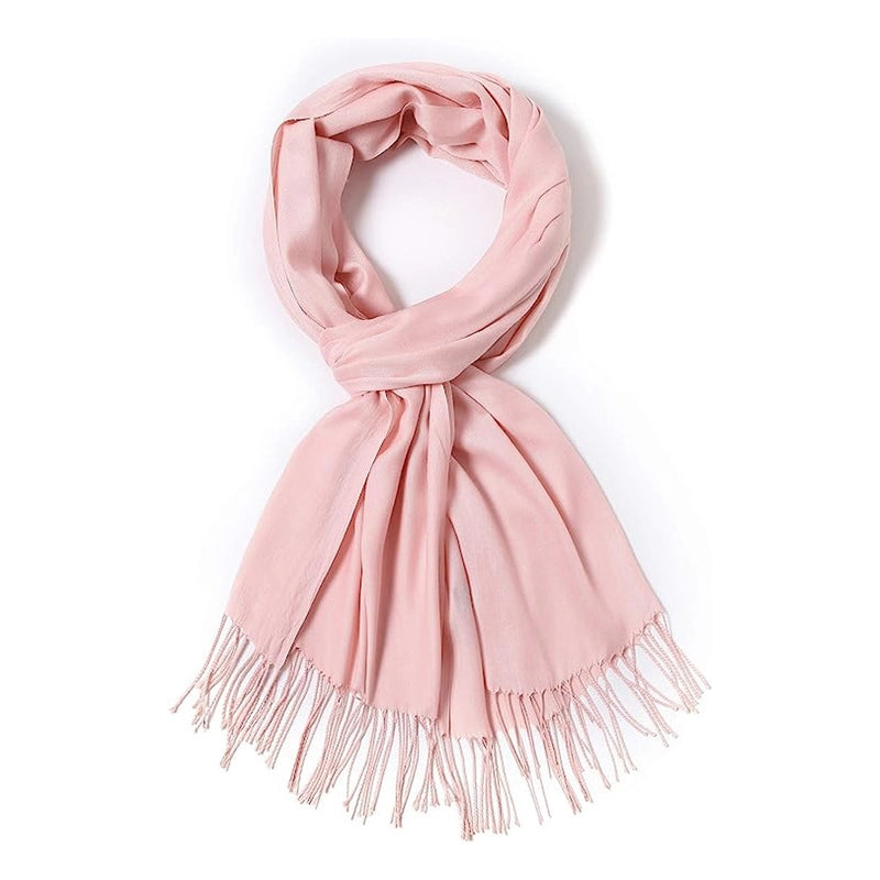 Double-sided Cashmere-like Autumn And Winter Couple Mid-length Warm  Sweet Women's Scarf Shawl