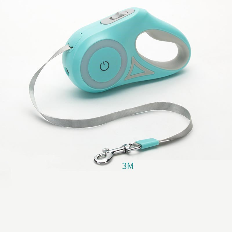 LED Dog Retractable Leash