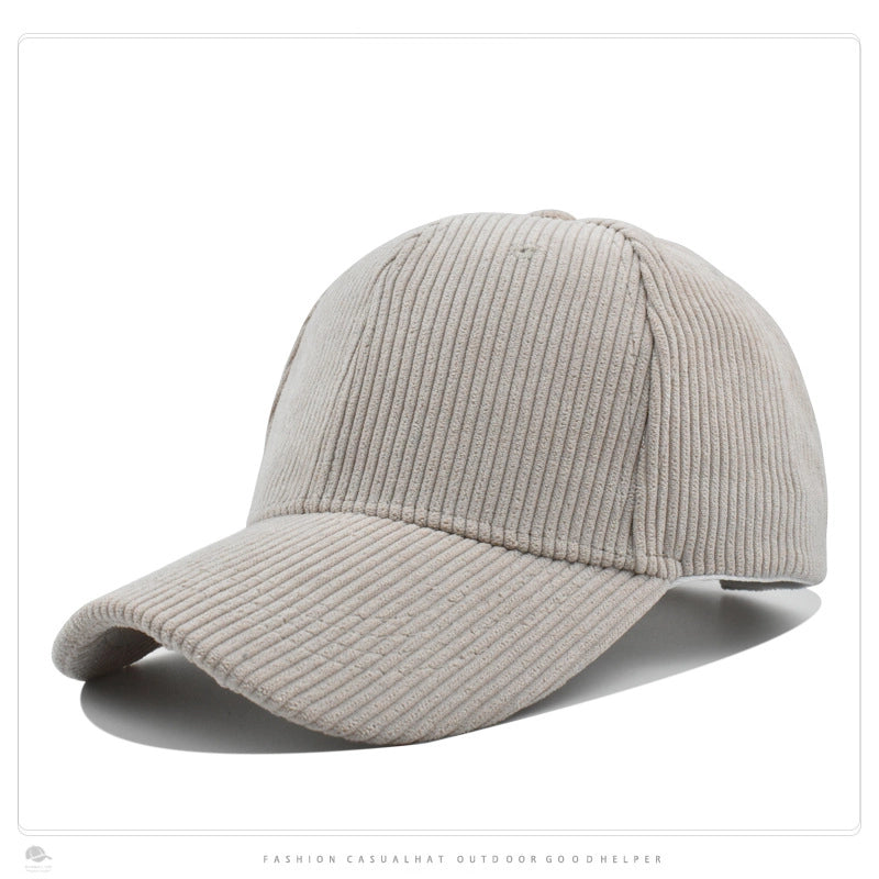 Unisex Elegant Lady Solid Color Curved Eaves Baseball Cap
