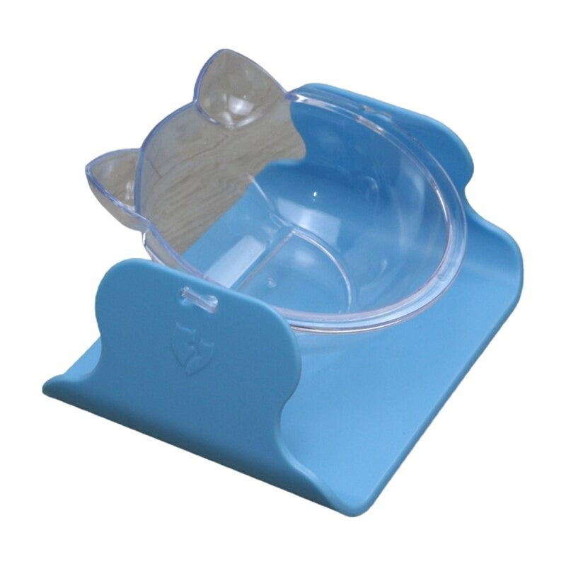 Tilted Raised Food Bowl