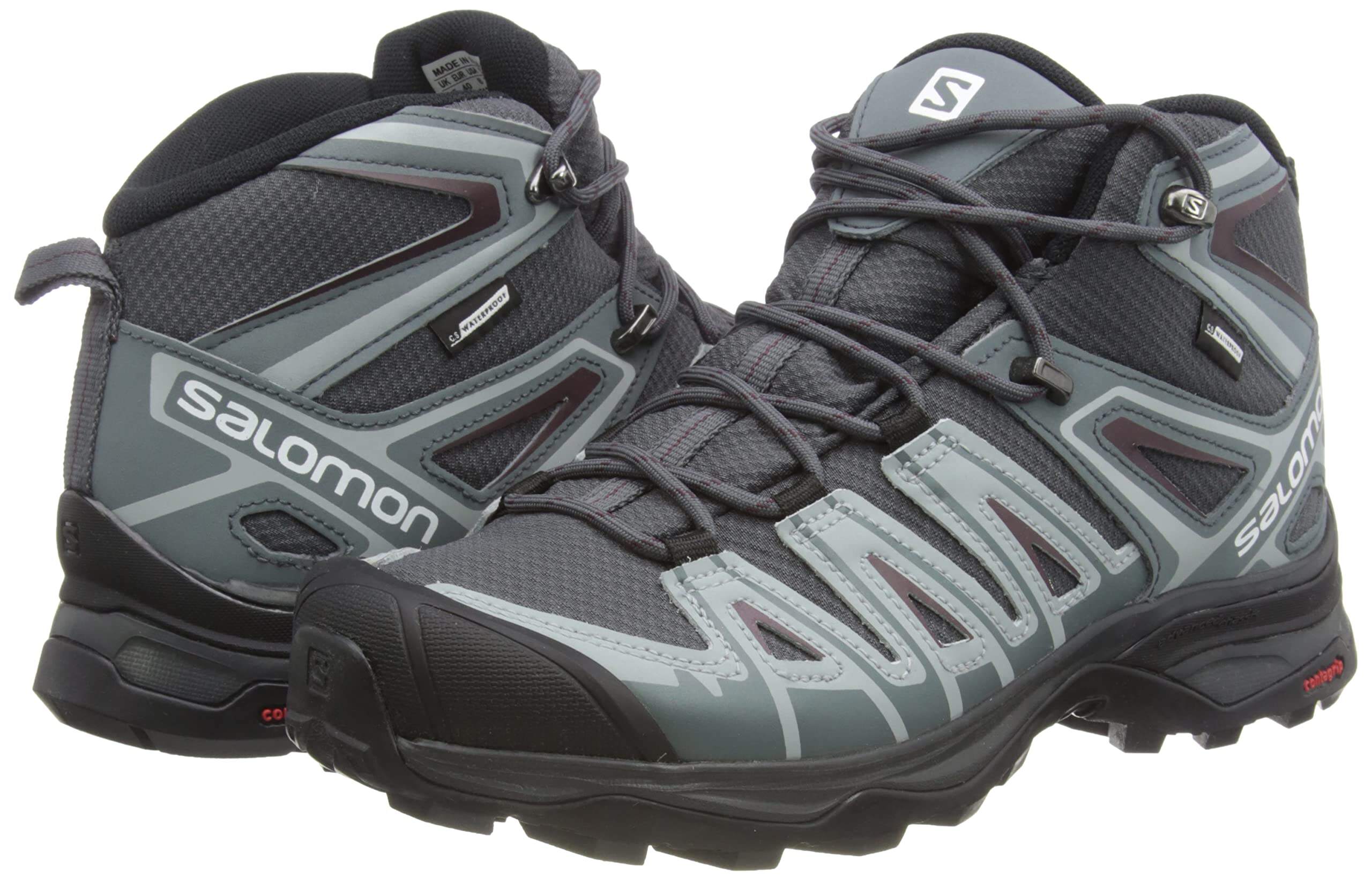 wxl-SALOMON Botas de Senderismo Impermeables X