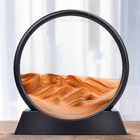 3D Hourglass Deep Sea Sandscape