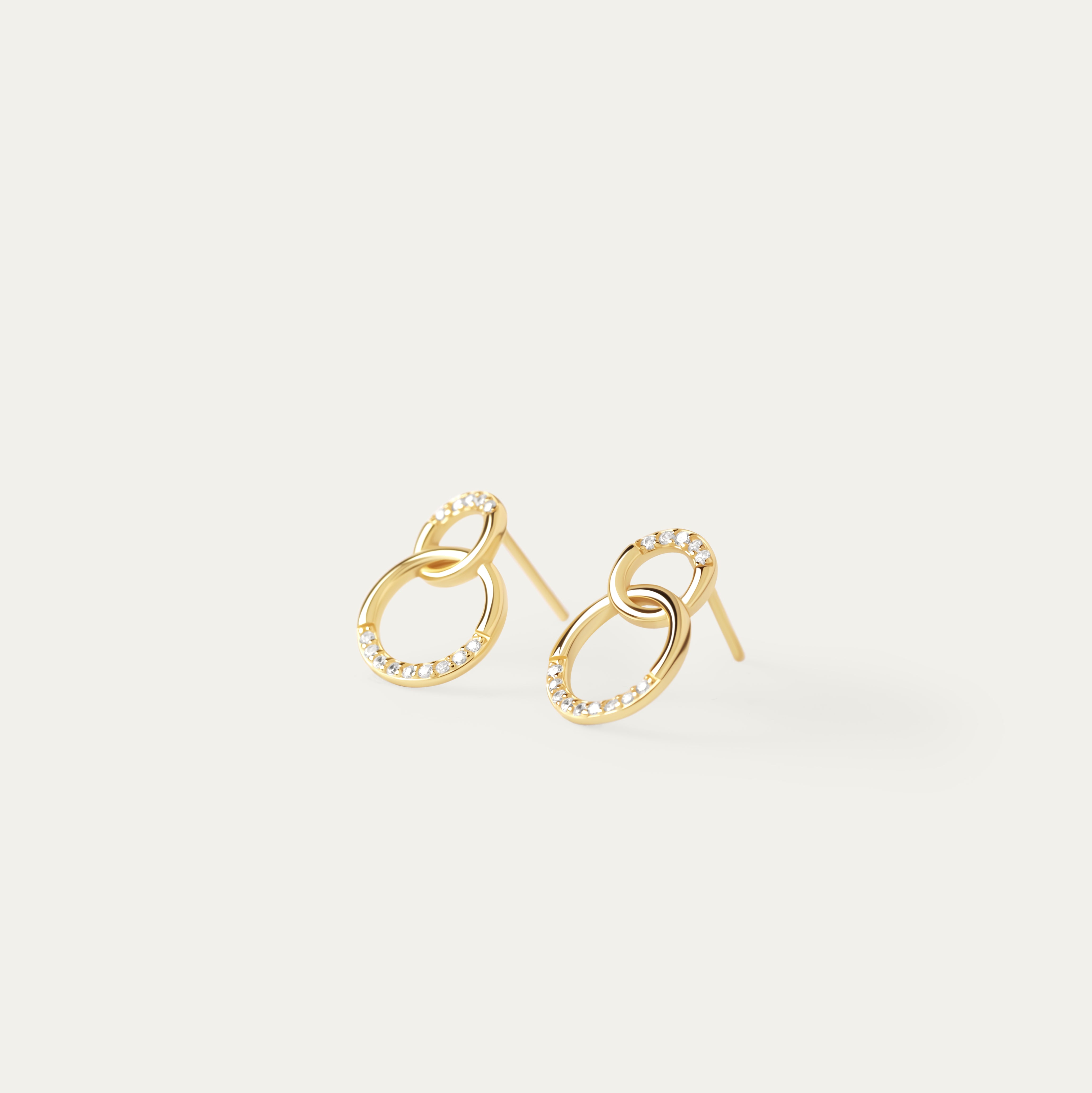 Eli Studs (18K Gold Vermeil)