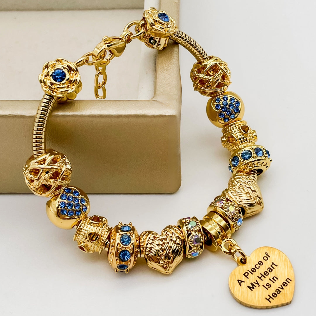 Piece Of My Heart Bracelet - Gold