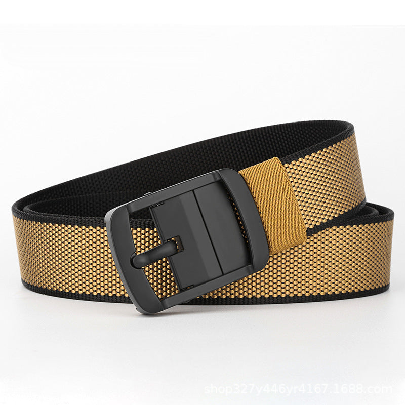 Tactical Belt For Men With Reversible Buckle