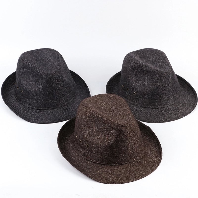 Top Hat Men's Middle-aged And Old Men's Jazz Hat Thickened Hat Fashionable Sports Outdoor Hat