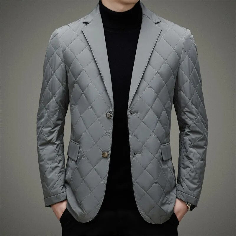 Modern Matrix Down Jacket