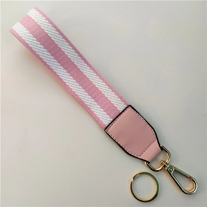 New Color Ethnic Style Hand Strap Wrist Strap Key Ring Keychain Decorative Band Accessory Strap Short Hand Bag