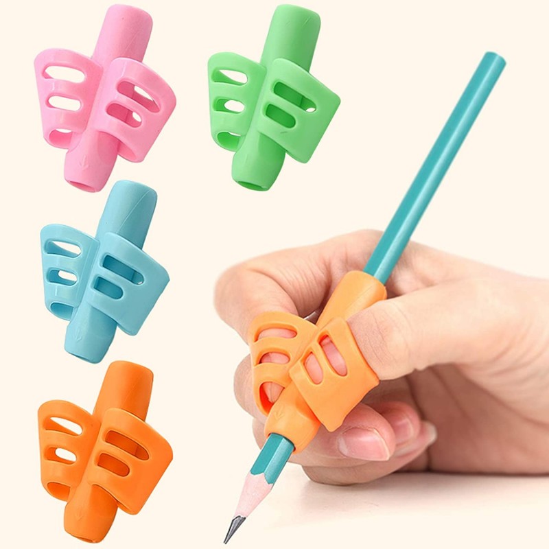 Children Pencil Holder Writing Aid Pen Grip Preschool Learning Training