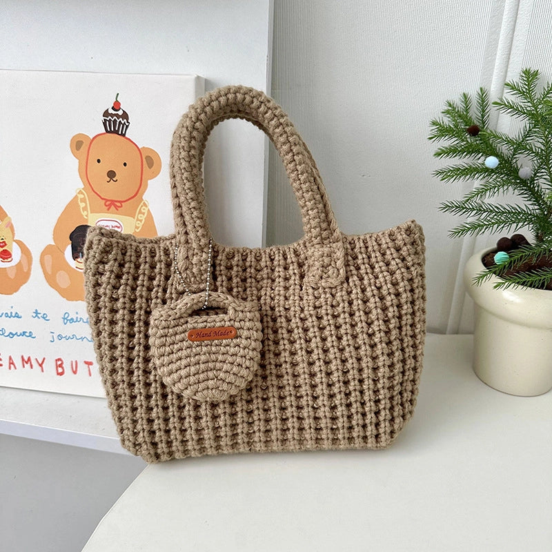 Women's Medium Polyester Solid Color Elegant Streetwear Square Magnetic Buckle Handbag