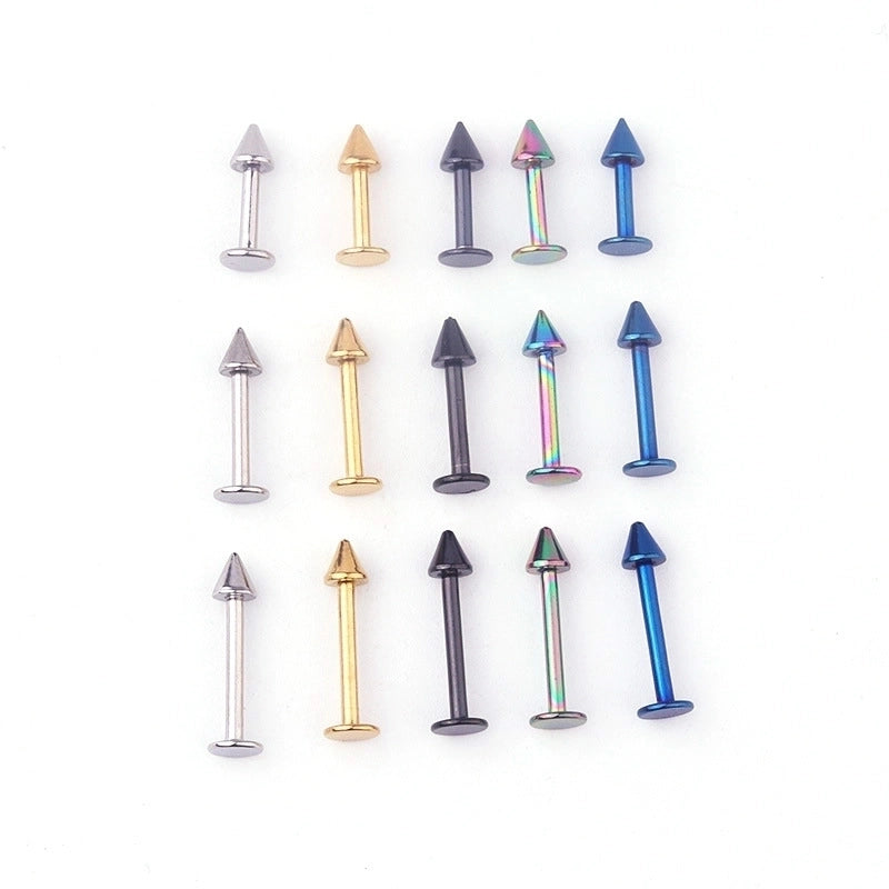 Ear Cartilage Rings & Studs Fashion Geometric 316 Stainless Steel  Plating