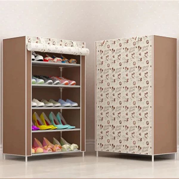 6 layer Printed Shoe Rack