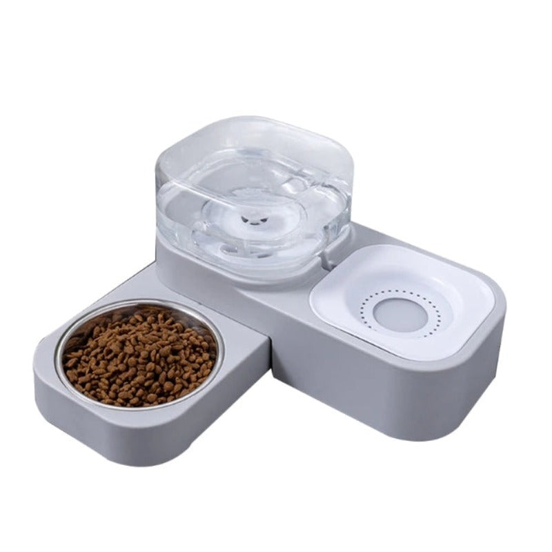 Dog Cat Bowl Feeder Fountain