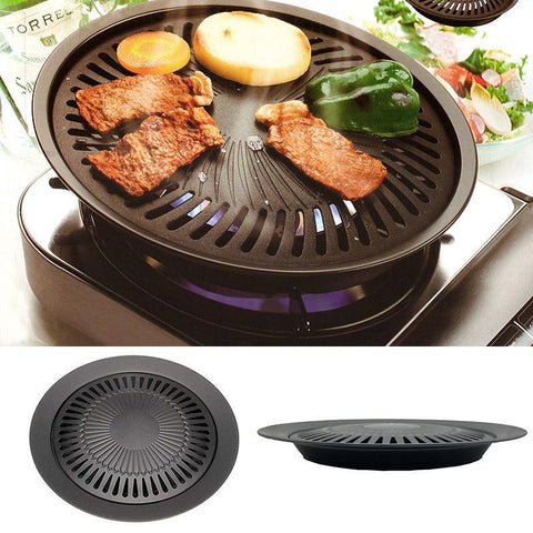 BBQ Grill Pan – Stove-Top BBQ Grill Pan