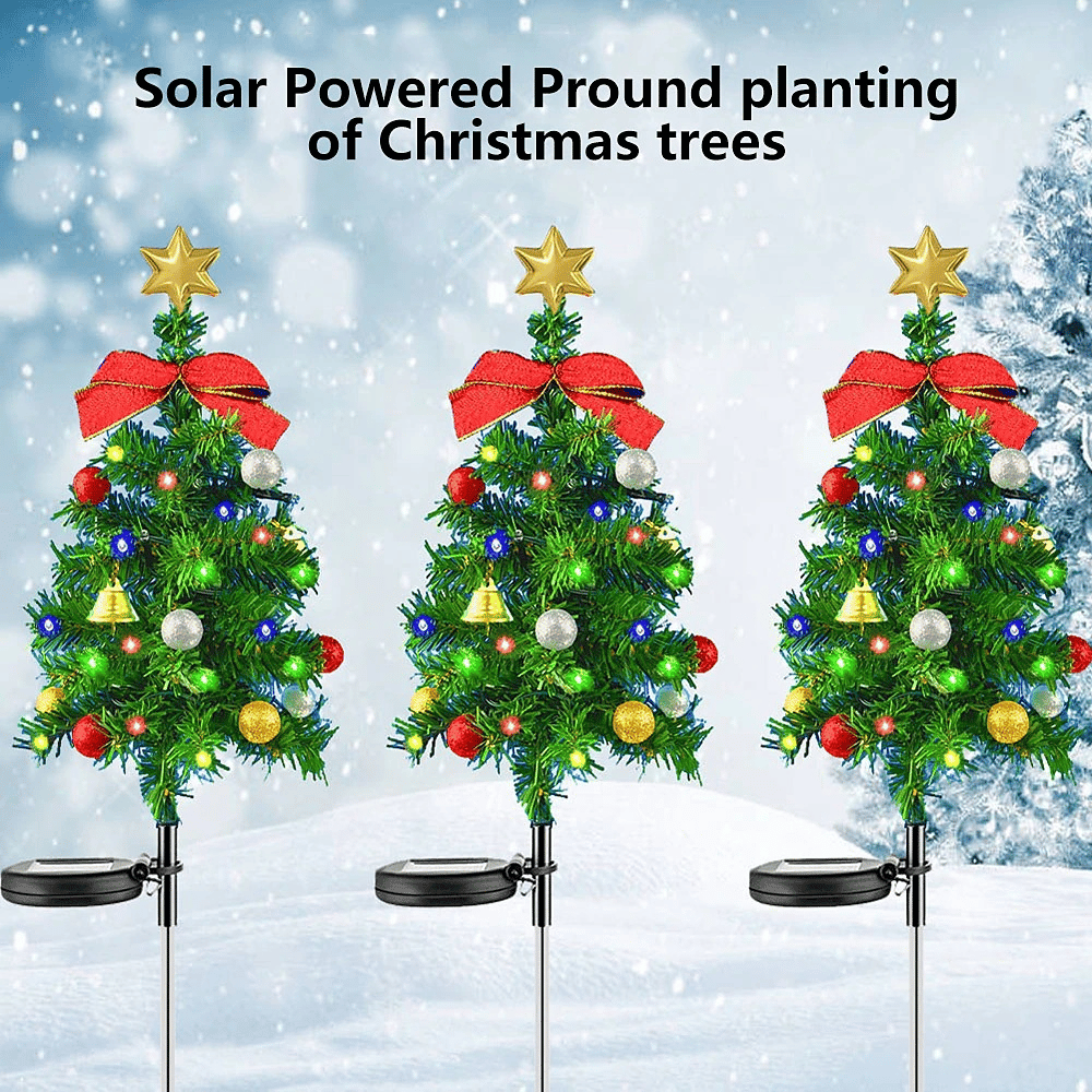 🔥Solar Powered Christmas Tree