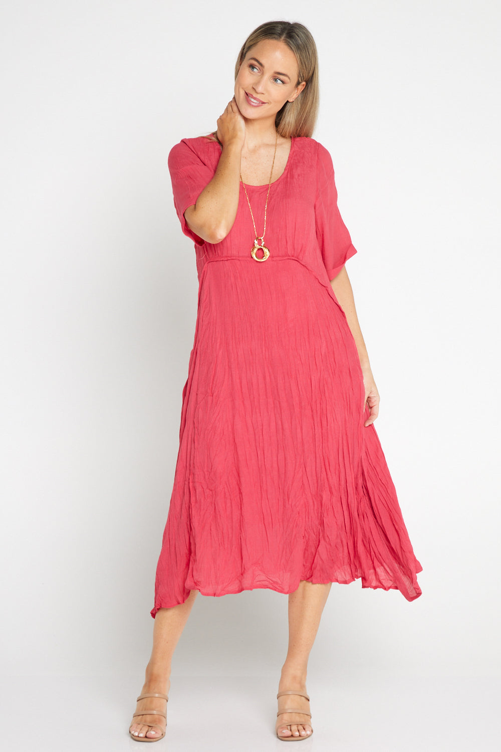 Waterhouse Dress - Coral