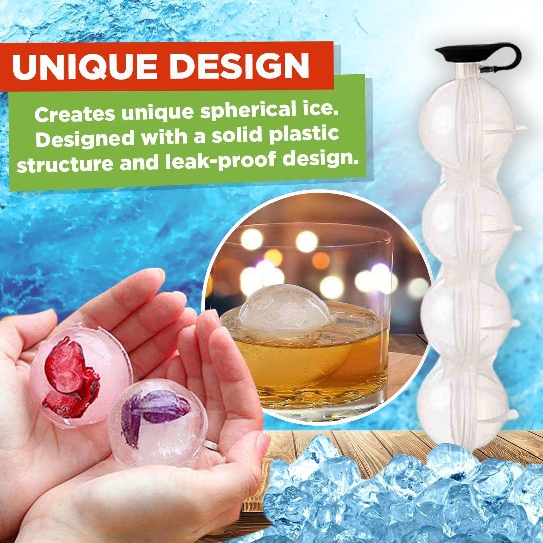 🔥Last Day Promotion - Buy 2 Get 2 Free🔥4-Hole Ice Ball Maker🧊🧊