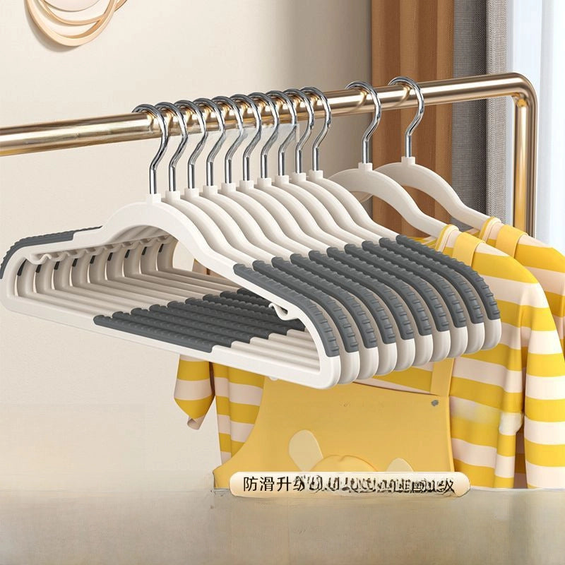 Seamless Hanger Fish Mouth Non-slip Clothes Support Double Health Adult Children's Hanger Clothing Store Hanger