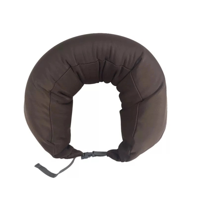 Good Product Foam Particle Pillow Unprinted U-shaped Pillow Cervical Pillow Travel Pillow Neck Pillow Waist Pillow A Generation Of Hair