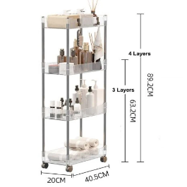 Acrylic Smart Trolley