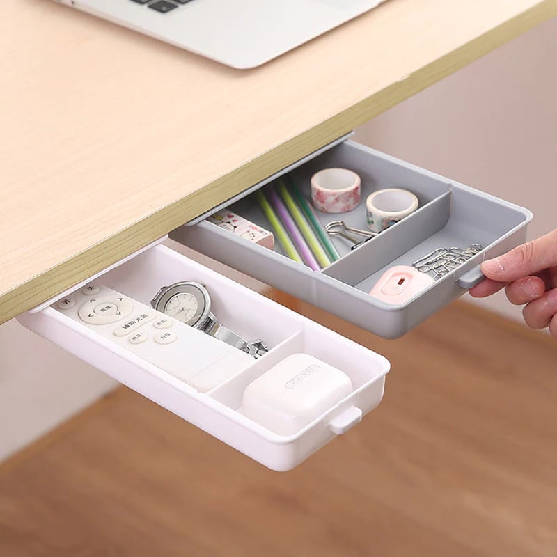 🔥Last Day Promotion 49% OFF - Under Desk Storage Drawer (💥Buy 2 Get Free Shipping💥)