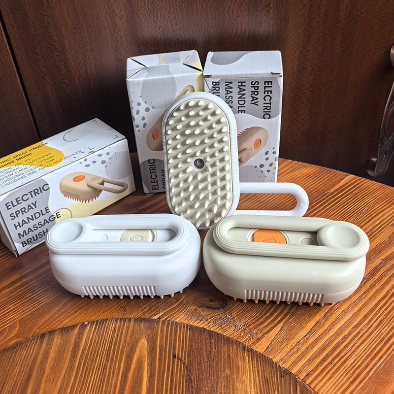 🔥🔥Last Day Low Price in History-- Pet Electric Spray Massager and Steam Brush Comb-❤️❤️Buy 1 Get 1 Free