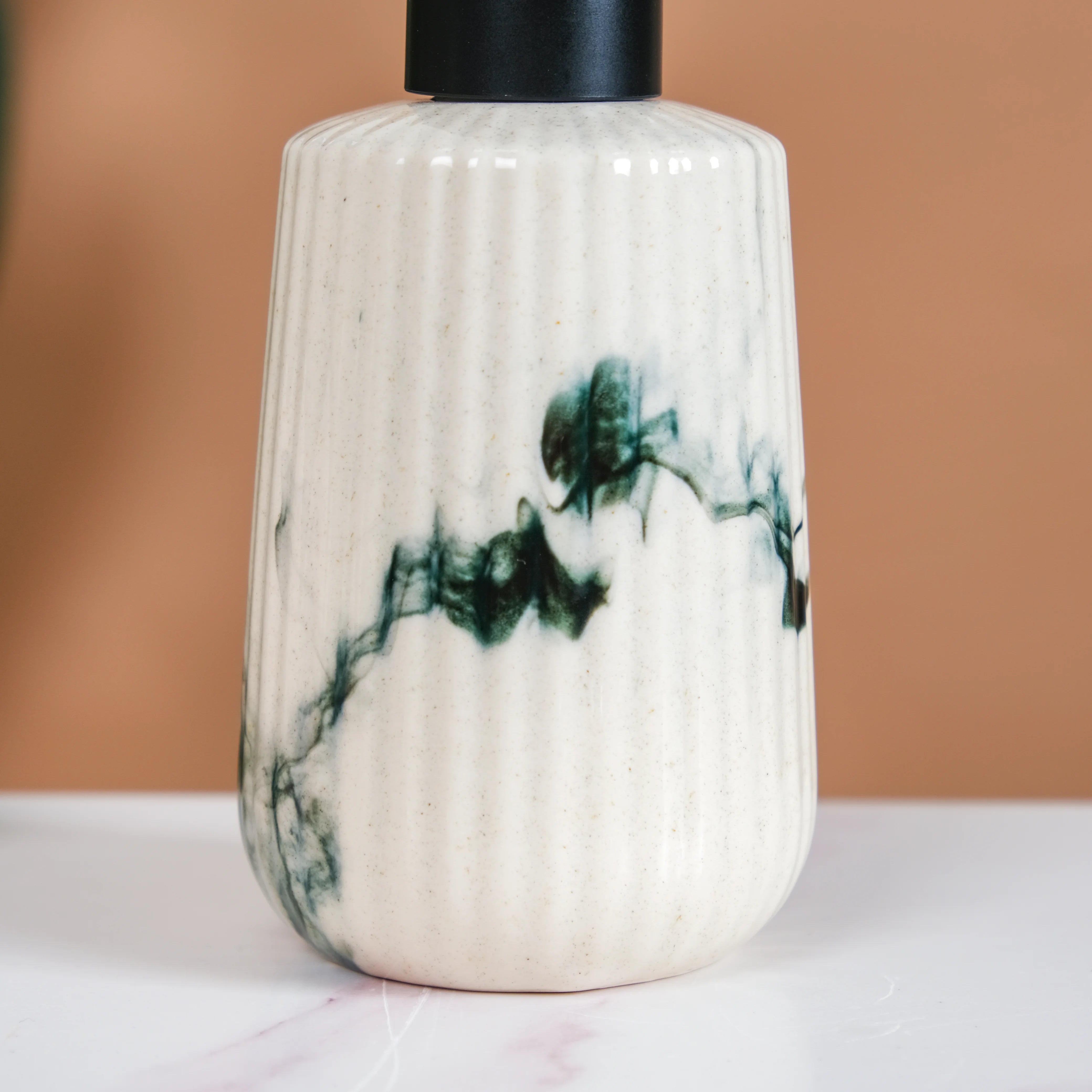 Marble Pattern Ceramic Bath Set Of 3