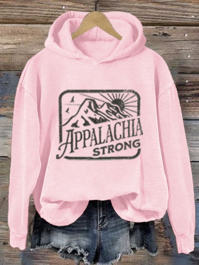 Women's Appalachia Strong Print Casual Sweatshirt