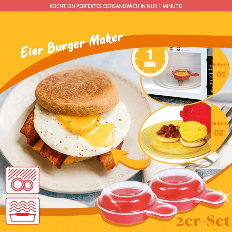 🎁2023-Christmas Hot Sale🎁 Mini Egg Burger Cooker