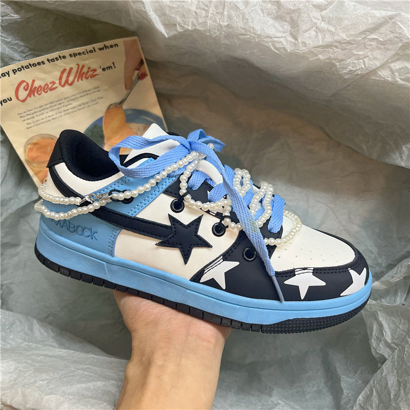 Pearl chain casual shoes  KF82967