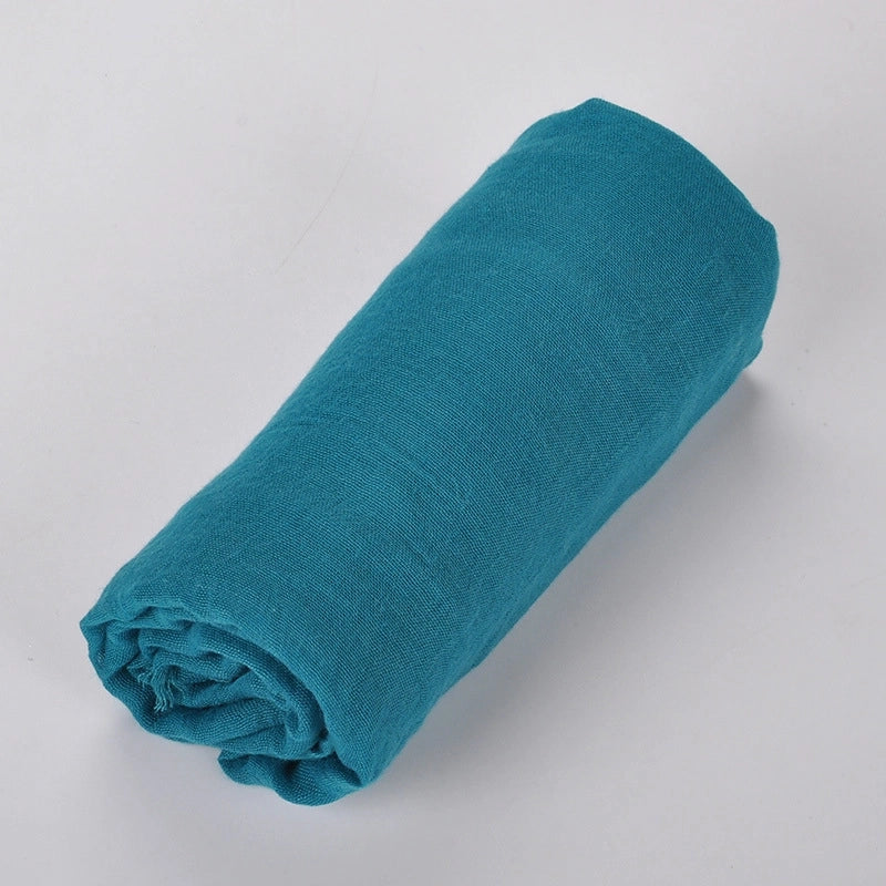 Women's Ethnic Style Solid Color Polyester Scarf