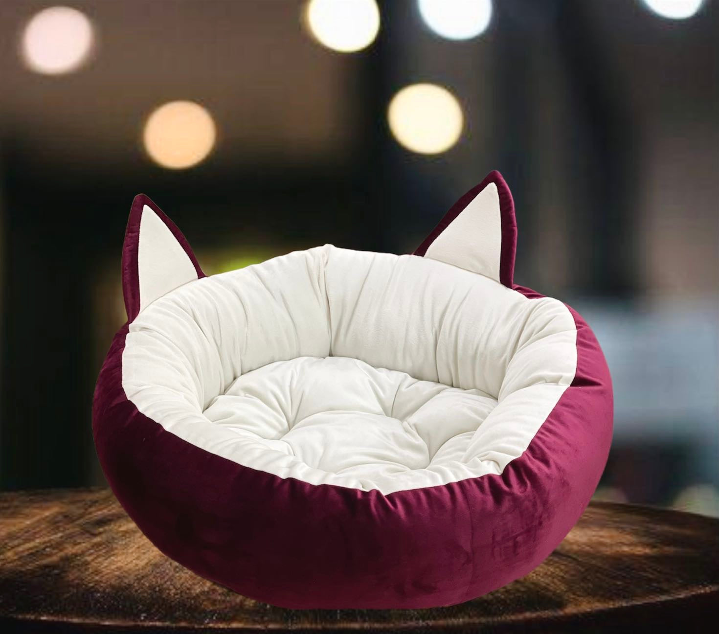 Cat ear Pet Bed with Tail