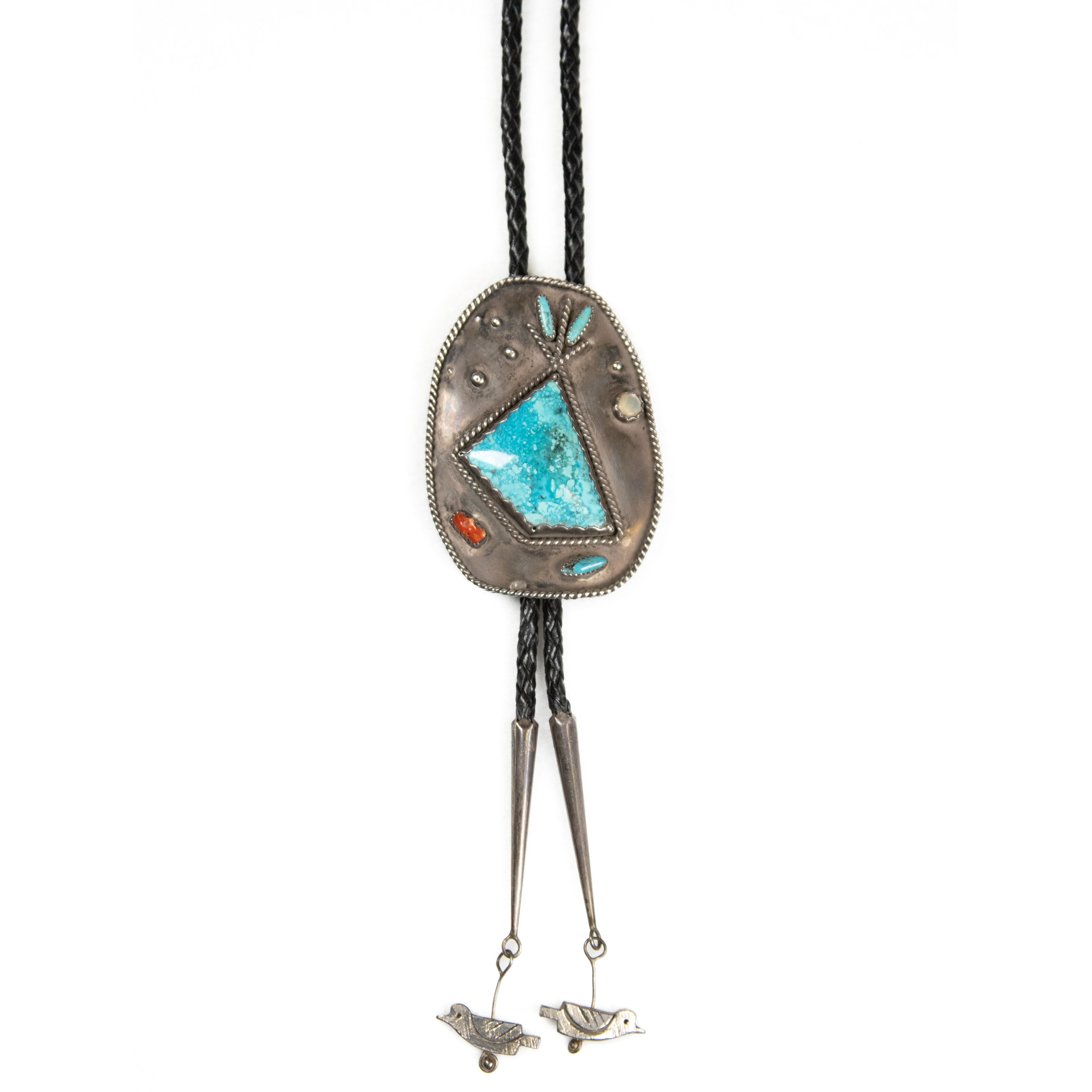 Moon. Stars. Fire & Water Tipi Bolo with Original Bird Tips