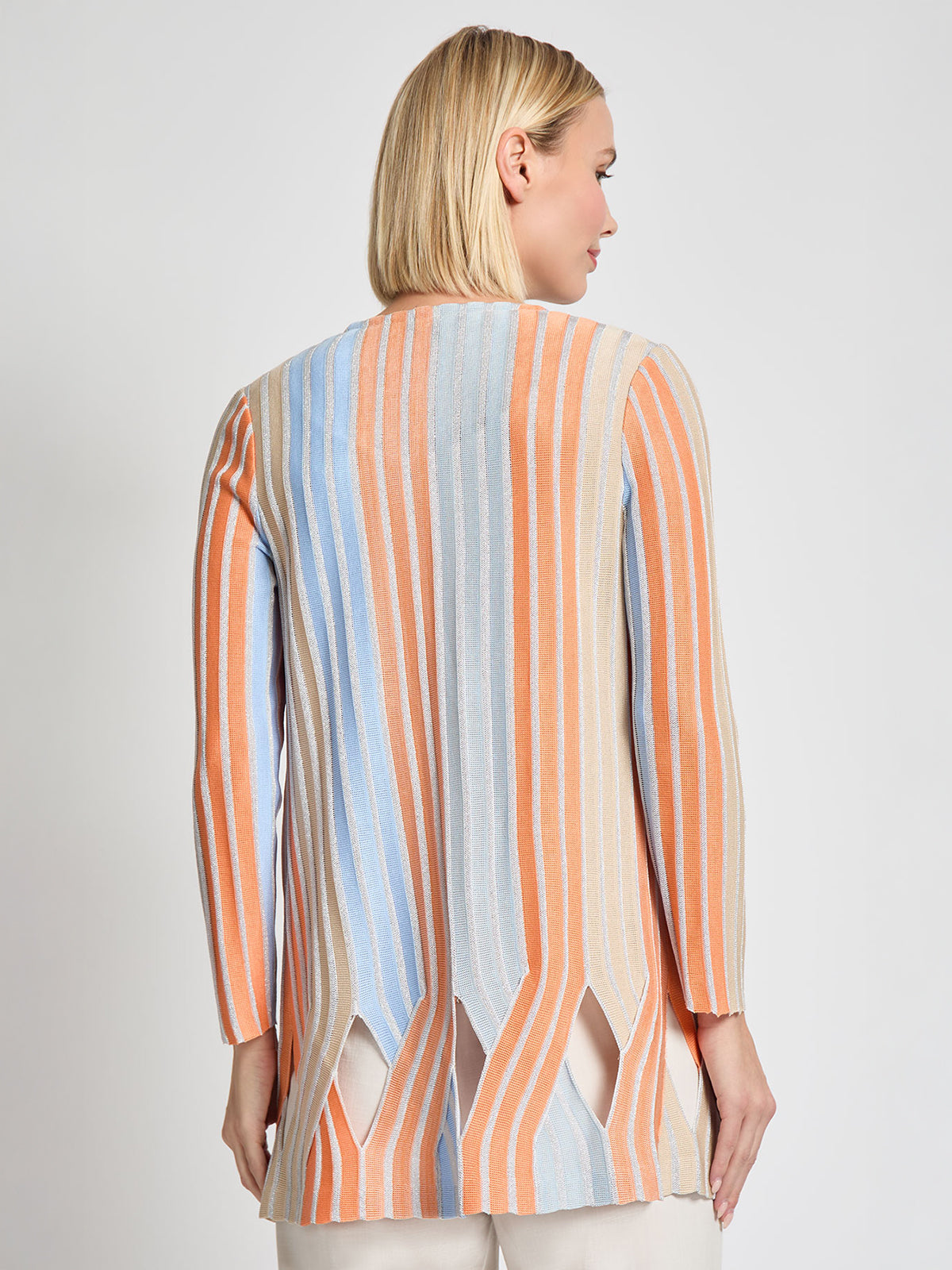 Heritage Lurex Multi-Stripe Knit Jacket - Vanity Fit