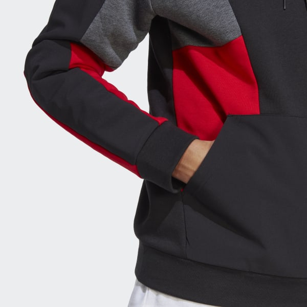 SUDADERA CON GORRO ESSENTIALS COLORBLOCK