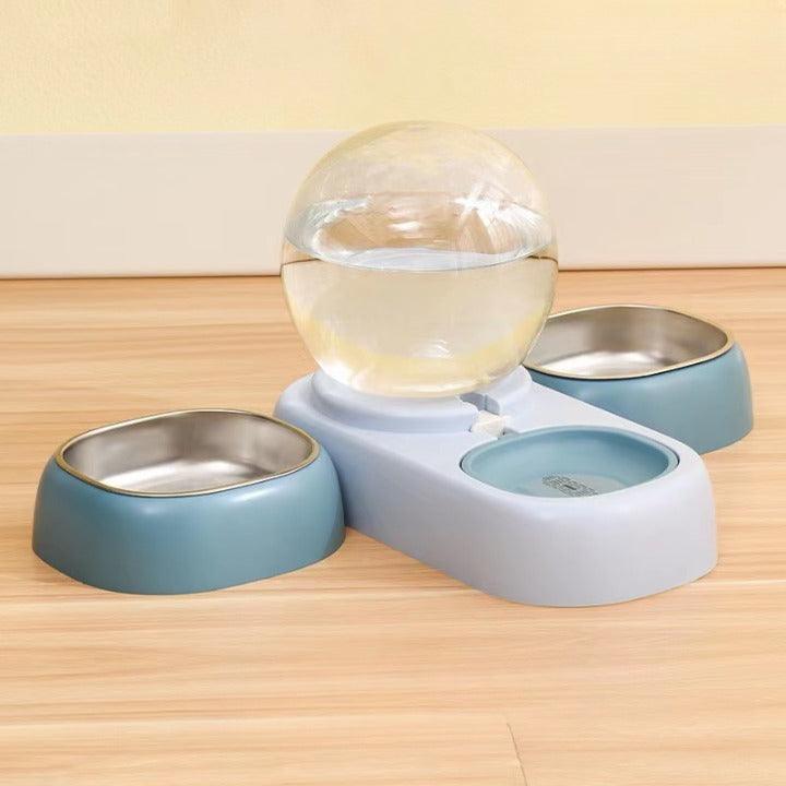 Pet Crystal Ball Dual Purpose Water and Cat Bowls Dog Bowls