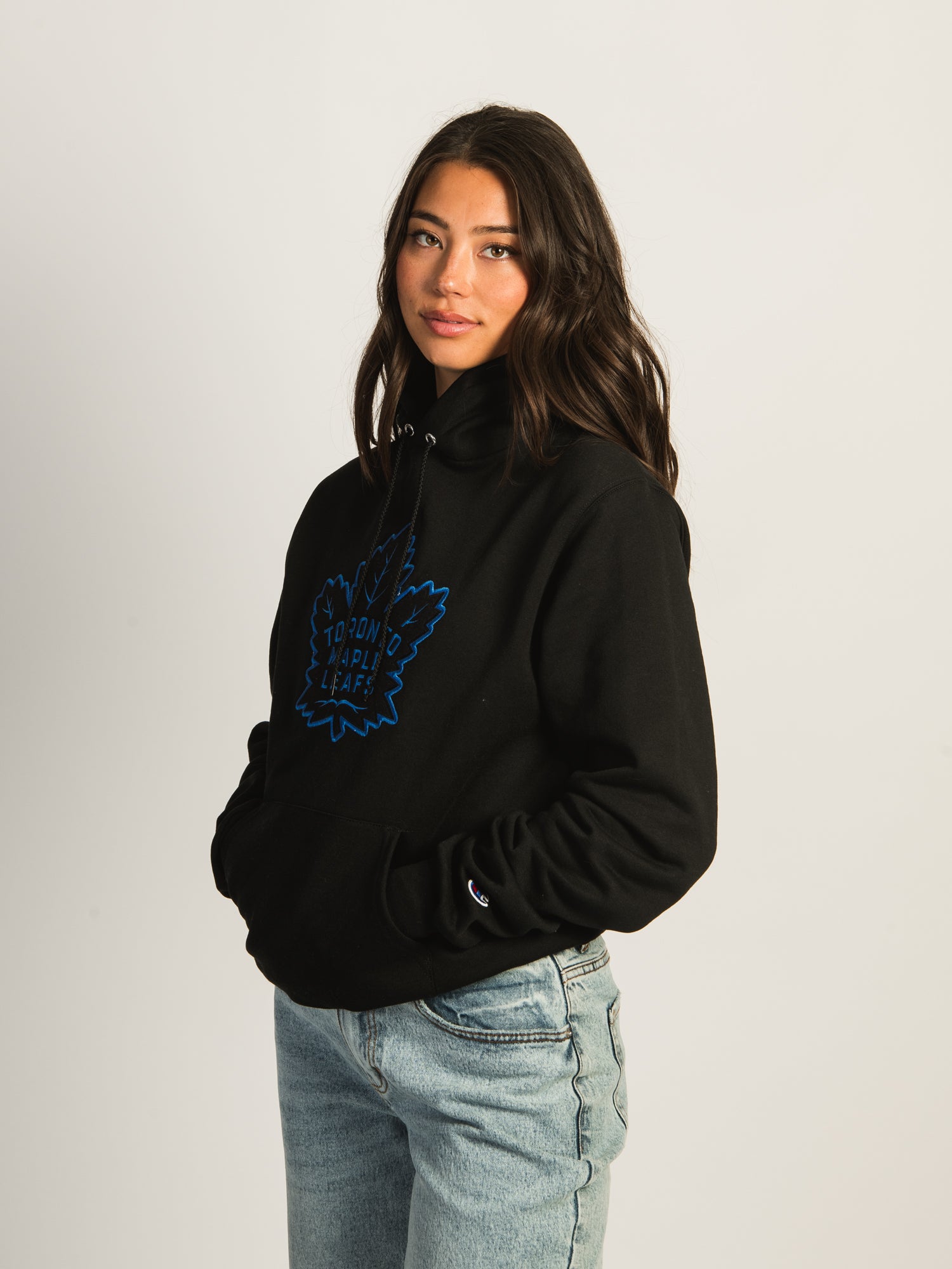 CHAMPION NHL MAPLE LEAFS PULLOVER HOODIE