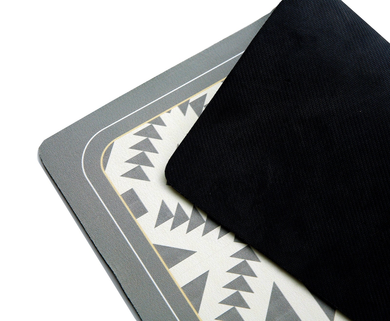 Anti Slip Dish Drying Mat-Grey Geometric(5950)