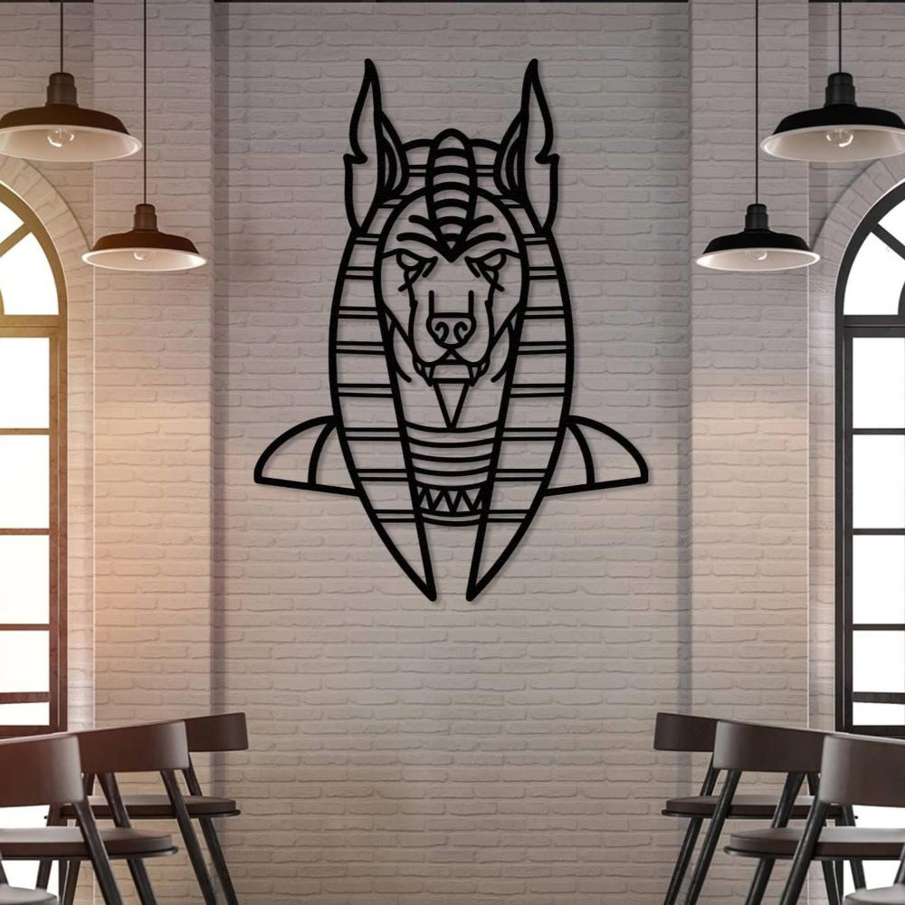 Anubis Metal Wall Art