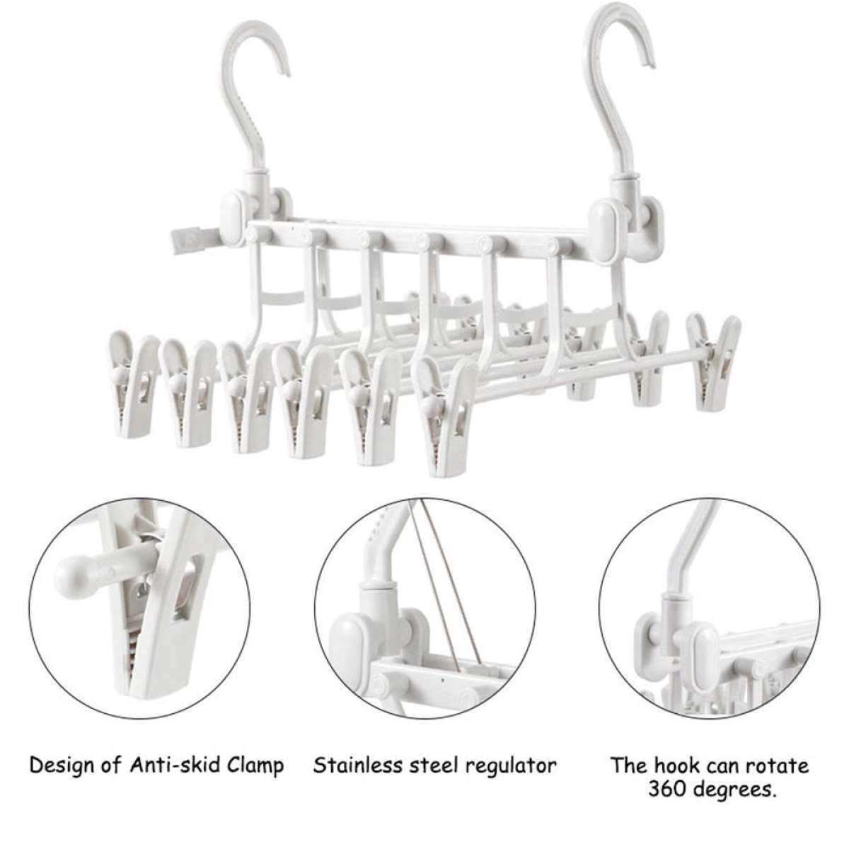 Foldable Coat Clothing Hanger