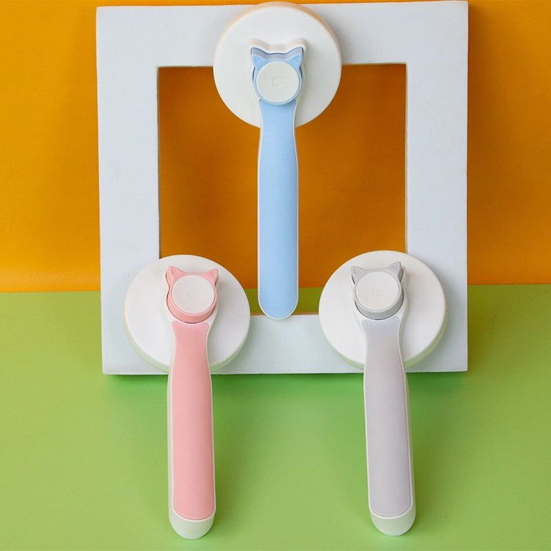 Pet Comb In Stock Stainless Steel Needle Floating Hair Removal Cat Comb Cleaning Beauty Supplies Dog Comb