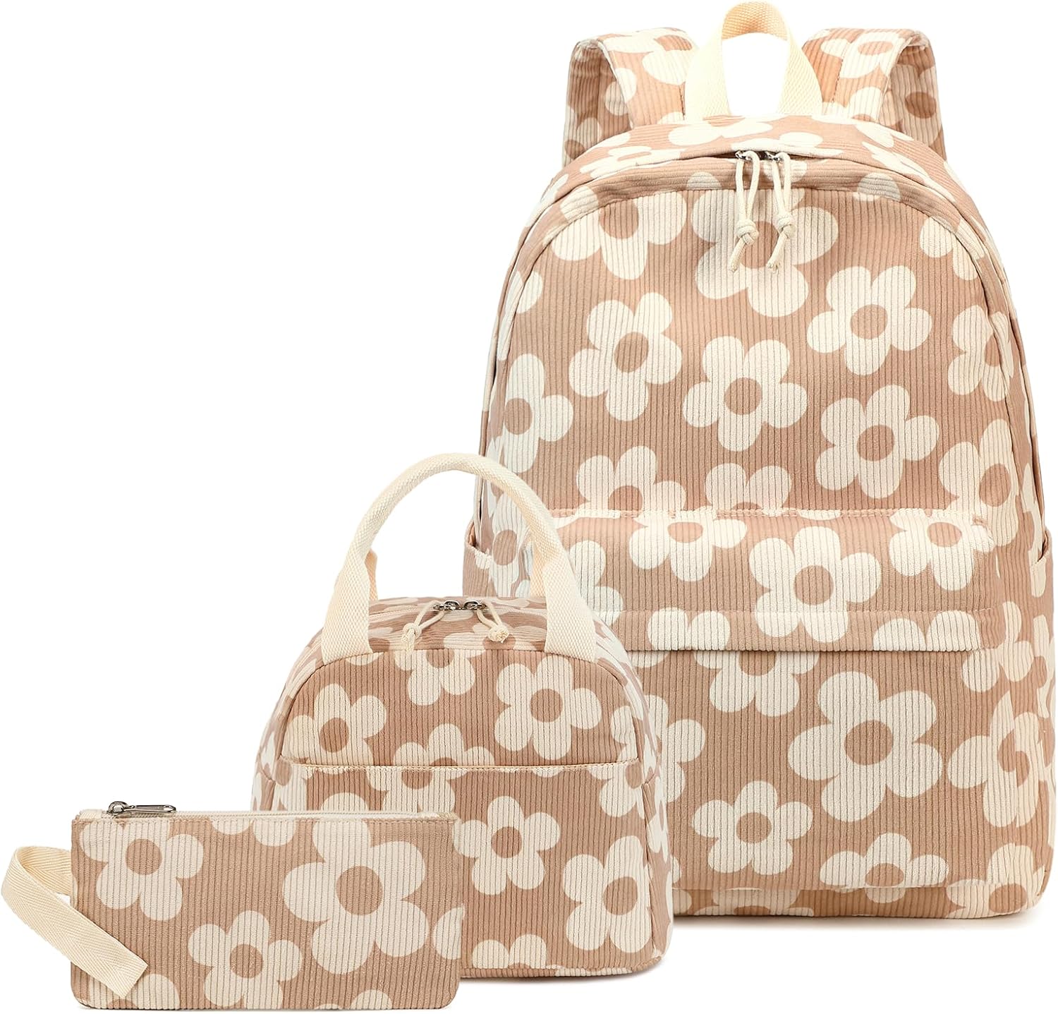 Bluboon School Backpack Teens Girls Boys Kids School Book Bags with Lunch Box Pencil Bag