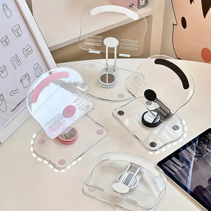 Acrylic Tablet Phone Stand Desktop 360°