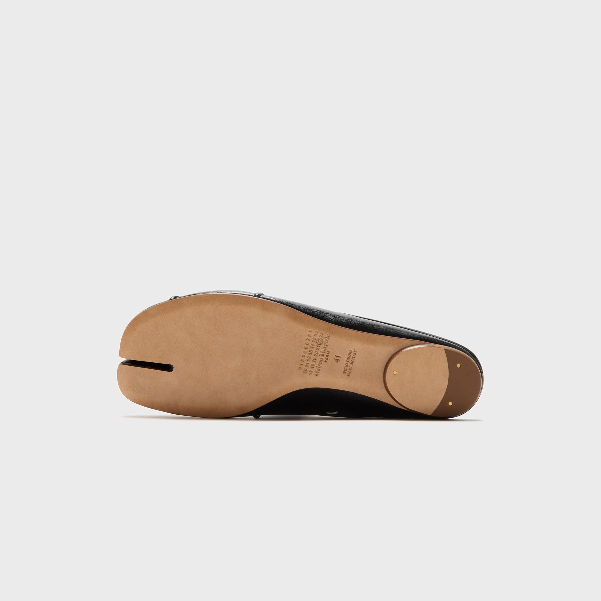 Maison Margiela Tabi Ballerina Mule Elastic Band - Black