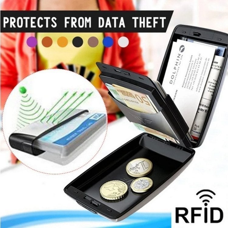 🎁 49% OFF-RFID ANTI-THEFT ALUMINUM WALLET CLIP
