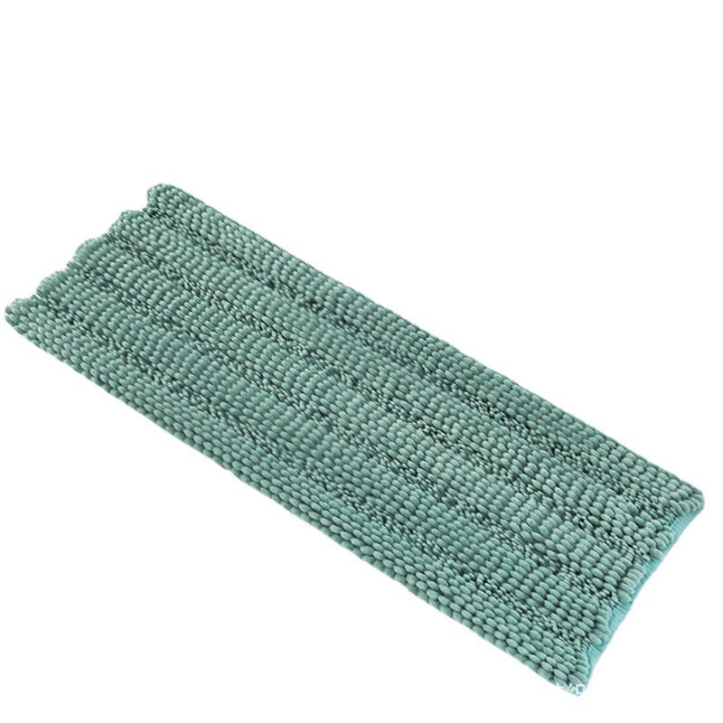 Super soft large grain thick tufted chenille floor mat machine washable suitable for study living room bathroom kitchen
