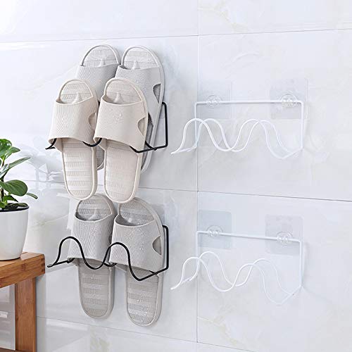 Wall Hanging Single Layer Paste Slippers Shelf Racks Shoes Shelf